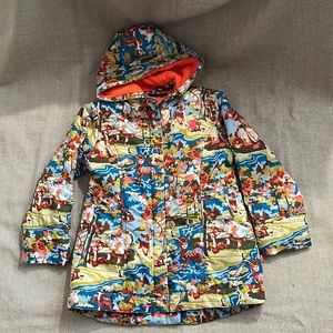 NWT. Oilily Girls Long Winter Jacket